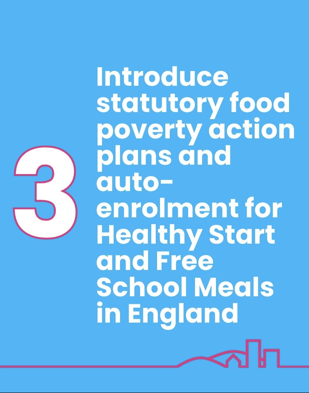 introduce statutoru food poverty action plans and auto enrolment for Healthy Start and Free school Meals in England