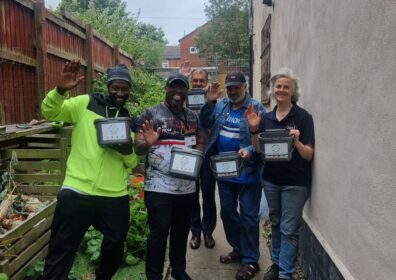 Feel Good Factor community 4 men smiling