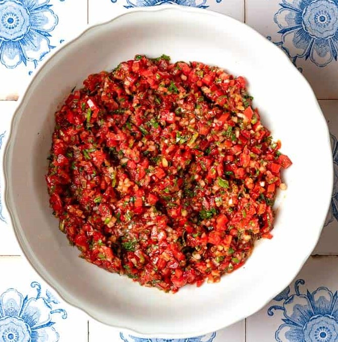 Esme- Turkish Tomato dip