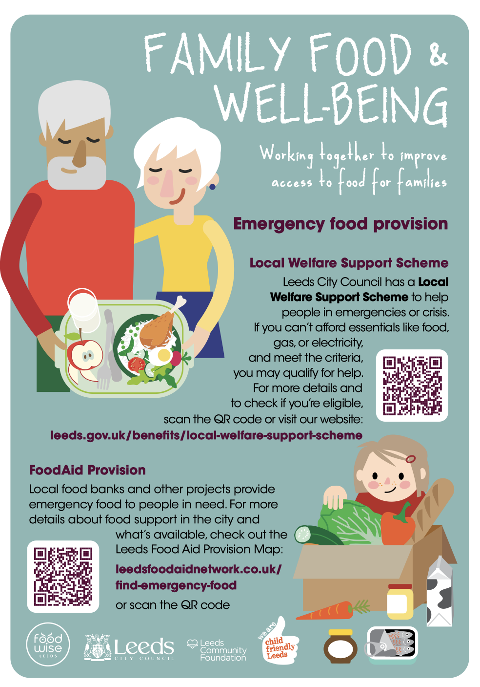 Family Food and Wellbeing Leaflet Family Food and wellbeing