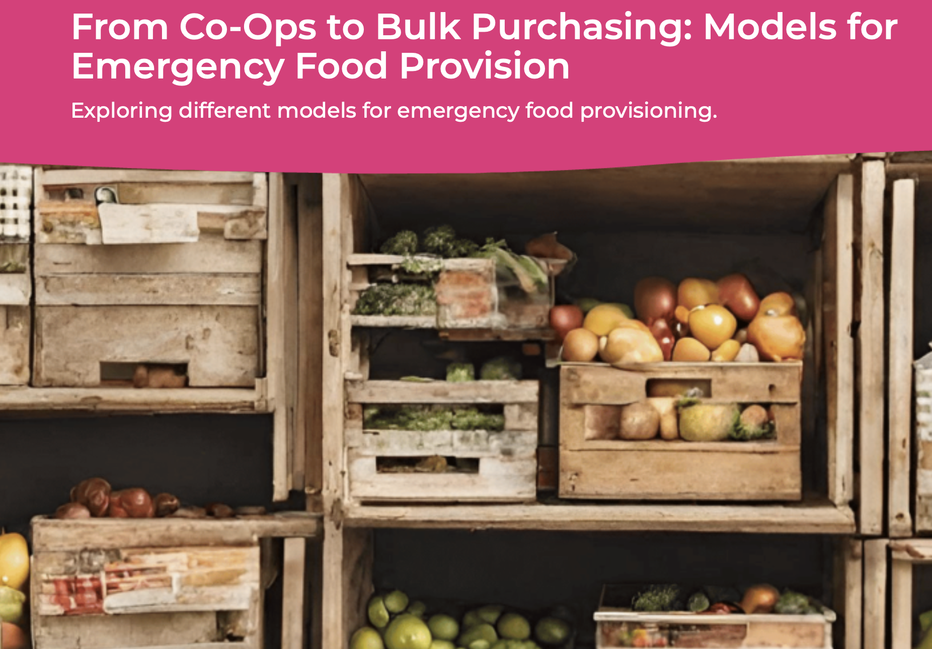 Good News Stories: From Coops to Bulk Purchasing