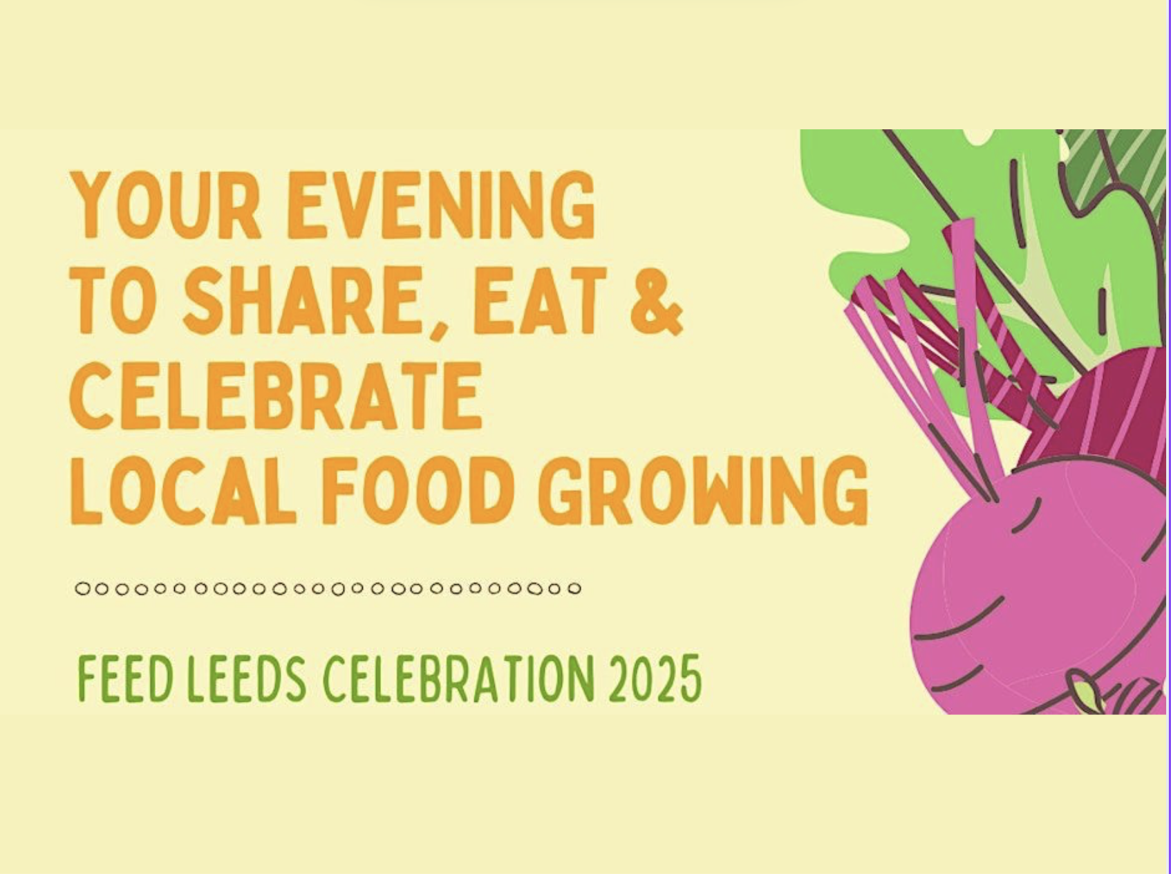 Feed Leeds  Food Growing Celebration 2025