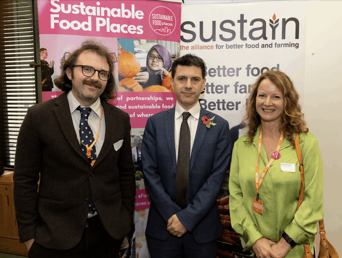 SFP Action Day 2024 MP Alex Sobel and Sonja Wood cock